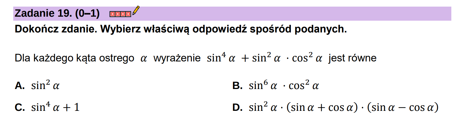 Trójkąt prostokątny ABC